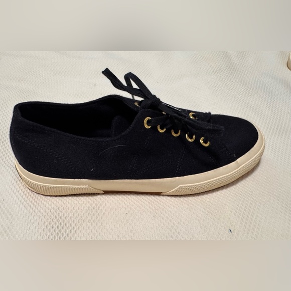 Superga 2750 Cotu Sneaker in Navy Blue Cashmere - size 37.5 - Picture 1 of 7